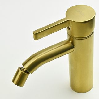 Смеситель для биде Paini Brera 74PJ304 матовое золото